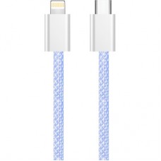 Дата кабель USB-C to Lightning 1.0m 27W purple ColorWay (CW-CBPDCL061-PU) - Фото