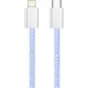 Дата кабель USB-C to Lightning 1.0m 27W purple ColorWay (CW-CBPDCL061-PU)