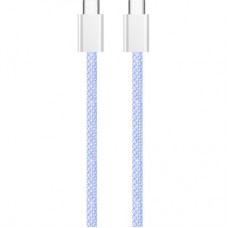 Дата кабель USB-C to USB-C 1.0m 60W 3.0А purple ColorWay (CW-CBPDCC061-PU) - Фото