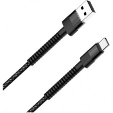Дата кабель USB-C to USB-C 1.0m 2.4А black ColorWay (CW-CBUC063-BK) - Фото