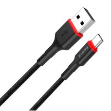 Дата кабель USB-C to USB-C 1.0m 2.4А black ColorWay (CW-CBUC064-BK) - Фото