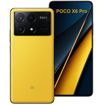 Игровой телефон Xiaomi Poco X6 Pro 5G 8/256GB желтый (поко х6 про)