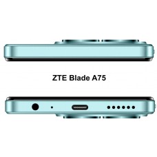 Телефон ZTE Blade A75 4/256Gb зеленый NFC (зте а75) - Фото