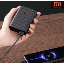 Оригінал Xiaomi Mi 3 Ultra Compact 22.5 W 10000 mAh Black (BHR4412GL) повербанк ксіомі 10000 - Фото