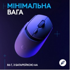 Мышка Logitech G309 Lightspeed Wireless/Bluetooth White (910-007207) - Фото