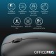 Мышка OfficePro M225B Silent Click Wireless Black (M225B) Мышка OfficePro M225B Silent Click Wireless Black (M225B)
