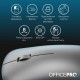 Мышка OfficePro M225G Silent Click Wireless Gray (M225G) Мышка OfficePro M225G Silent Click Wireless Gray (M225G)