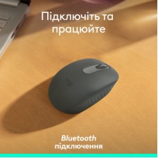 Мишка Logitech M196 Bluetooth Graphite (910-007459) - Фото