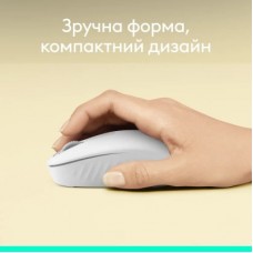 Мышка Logitech M196 Bluetooth Off-White (910-007460) - Фото