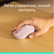 Мишка Logitech M196 Bluetooth Rose (910-007461) - Фото