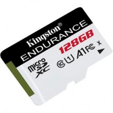 Картка пам'яті Kingston 128 GB microSDXC class 10 UHS-I U1 A1 High Endurance (SDCE/128GB) - Фото