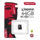 Карта памяти Kingston 64GB microSDXC Class 10 Canvas Select Plus 100R A1 (SDCS2/64GBSP) Карта памяти Kingston 64GB microSDXC Class 10 Canvas Select Plus 100R A1 (SDCS2/64GBSP)