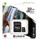 Карта памяти Kingston 32GB micSDHC class 10 Canvas Select Plus 100R A1 (SDCS2/32GB) Карта памяти Kingston 32GB micSDHC class 10 Canvas Select Plus 100R A1 (SDCS2/32GB)