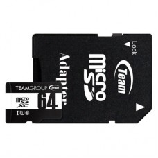 Картка пам'яті Team 64Gb microSDHC class 10 (TUSDX64GCL10U03) - Фото