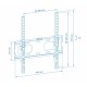 Кронштейн Walfix S-228B Кронштейн Walfix S-228B