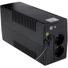 Джерело безперебійного живлення Prologix 800 480W USB (PLPU800VA2LED) - Фото