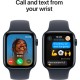 Смарт-часы Apple Watch SE 2024 GPS 40mm Midnight Aluminium Case with Midnight Sport Band - M/L (MXE93QH/A)