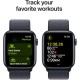 Смарт-часы Apple Watch SE 2024 GPS 40mm Midnight Aluminium Case with Ink Sport Loop (MXEA3QH/A)