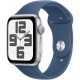 Смарт-часы Apple Watch SE 2024 GPS 40mm Silver Aluminium Case with Denim Sport Band - M/L (MXED3QH/A)