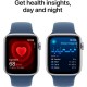 Смарт-часы Apple Watch SE 2024 GPS 40mm Silver Aluminium Case with Denim Sport Band - M/L (MXED3QH/A)