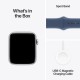 Смарт-часы Apple Watch SE 2024 GPS 40mm Silver Aluminium Case with Denim Sport Band - M/L (MXED3QH/A)