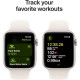 Смарт-часы Apple Watch SE 2024 GPS 40mm Starlight Aluminium Case with Starlight Sport Band - S/M (MXEF3QH/A)