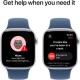 Смарт-часы Apple Watch Series 10 GPS 42mm Silver Aluminium Case with Denim Sport Band - S/M (MWWA3QH/A)