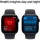 Смарт-часы Apple Watch Series 10 GPS 42mm Jet Black Aluminium Case with Black Sport Band - S/M (MWWE3QH/A)