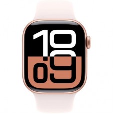 Смарт-часы Apple Watch Series 10 GPS 42mm Rose Gold Aluminium Case with Light Blush Sport Band - M/L - Фото