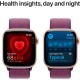 Смарт-часы Apple Watch Series 10 GPS 42mm Rose Gold Aluminium Case with Plum Sport Loop (MWWK3QH/A)