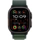 Смарт-часы Apple Watch Ultra 2 2024 GPS + Cellular 49mm Black Titanium Case with Dark Green Alpine Loop -