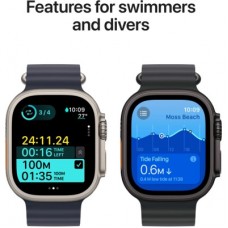 Смарт-часы Apple Watch Ultra 2 2024 GPS + Cellular 49mm Black Titanium Case with Black Titanium Milanese Loop - Фото