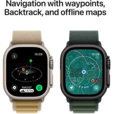 Смарт-часы Apple Watch Ultra 2 2024 GPS + Cellular 49mm Black Titanium Case with Black Titanium Milanese Loop - Фото