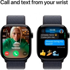 Смарт-часы Apple Watch Series 10 GPS 46mm Jet Black Aluminium Case with Ink Sport Loop (MWWR3QH/A) - Фото