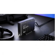 Зовнішній жорсткий диск 3.5" 8 TB BLACK D10 Game Drive WD (WDBA3P0080HBK-EESN) - Фото