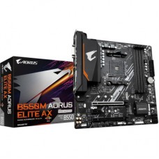 Материнська плата GIGABYTE B550M AORUS ELITE AX - Фото