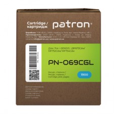 Картридж Patron Canon 069 cyan Green Label (PN-069CGL) - Фото