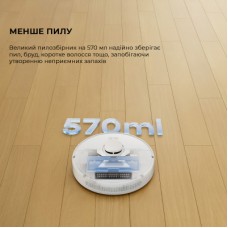 Пилосос Dreame D9 Max Gen2-WH (RLD34GA-Wh) - Фото