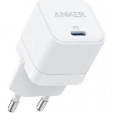 Зарядний пристрій Anker PowerPort III 20W Cube (White) (A2149G21) - Фото