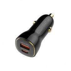 Зарядний пристрій ColorWay PowerDelivery PPS USB (USB-A + USB-C) (60 W) Black (CW-CHA046PD-BK) - Фото