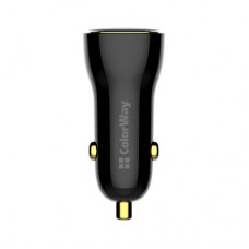 Зарядний пристрій ColorWay PowerDelivery PPS USB (USB-A + USB-C) (60 W) Black (CW-CHA046PD-BK) - Фото