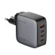 Зарядний пристрій ColorWay Power Delivery GaN (USB-A + 3 USB TYPE-C) (100 W) (CW-CHS047PD-BK)
