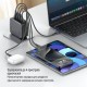 Зарядний пристрій ColorWay Power Delivery GaN (USB-A + 3 USB TYPE-C) (100 W) (CW-CHS047PD-BK)