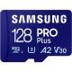 Картка пам'яті Samsung 128 GB microSDXC Pro Plus UHS-I U3 V30 A2 Class 10 + SD-adapter (MB-MD128SA/EU)