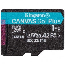 Карта памяти Kingston 1TB microSDXC class 10 UHS-I U3 A2 Canvas Go Plus (SDCG3/1TBSP)