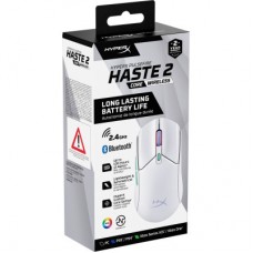 Мышка HyperX Pulsefire Haste 2 Core Wireless White (8R2E7AA) - Фото