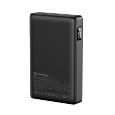 Батарея універсальна ColorWay 20 000 mAh PD/65W, QC/3.0, black (CW-PB200LPA3BK-PDD) - Фото