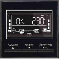 Джерело безперебійного живлення Tescom EVO DSP PLUS 2400VA RACK /TOWER IEC (FGCEDP2402RTIEC) - Фото