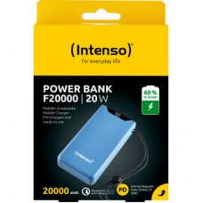 Батарея универсальная Intenso F20000 20000mAh PD/18W, QC3.0, blue (7332055) - Фото