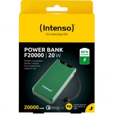 Батарея универсальная Intenso F20000 20000mAh PD/18W, QC3.0, green (7332057) - Фото